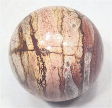 Load image into Gallery viewer, AZ Navajo Paint Rock 60mm Sphere Great Gift or Home Interior Decor 6274
