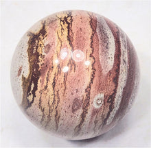 Load image into Gallery viewer, AZ Navajo Paint Rock 60mm Sphere Great Gift or Home Interior Decor 6274
